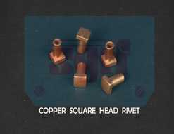 Copper Square Head Rivet